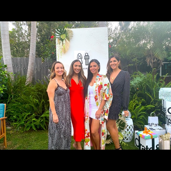 Polka dot long sleeve mini dress - Picture 4 of 4